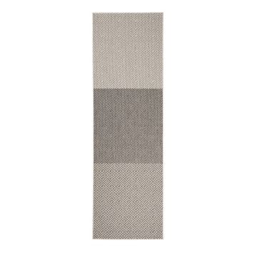 Covor reversibil adecvat interior/exterior NORTHRUGS Maui, 80 x 250 cm, gri deschis