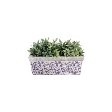 Jardiniera din ceramica antichizata pentru balcon Regana