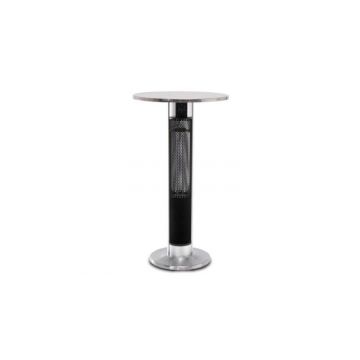 Masa bistro cu incalzitor terasa electric carbon infrarosu ROWI 1600W, 95cm inaltime Masa bistro cu incalzitor terasa electric carbon infrarosu ROWI 1600W, 95cm inaltime