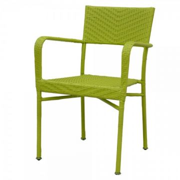 Scaun suprapozabil NEELY 57x55.5x89 cm verde