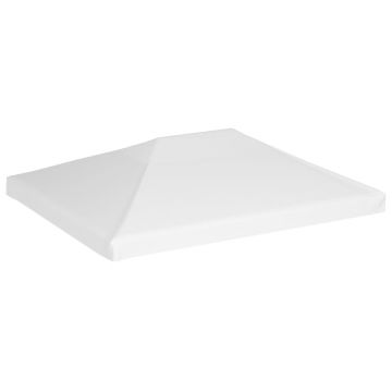 vidaXL Acoperiș de pavilion, 270 g/m², alb, 4 x 3 m