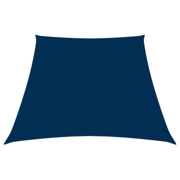 vidaXL Parasolar, albastru, 3/5x4 m, țesătură oxford, trapez