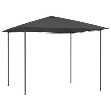 vidaXL Pavilion, antracit, 3x3x2,6 m, 160 g/m²