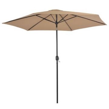 Umbrela de soare, Laila Grej, Ø300xH245 cm