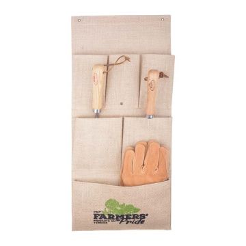 Organizator textil de perete pentru ustensile, Farmer Natur, l30,5xH69 cm