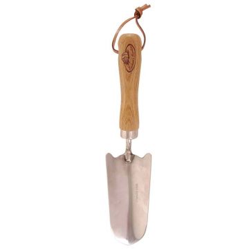 Scafa pentru sadit, din otel cu maner din lemn, Shovel Natural, L7,5xl5,8xH32,2 cm