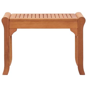 vidaXL Bancă de grădină, 64 cm, lemn masiv de eucalipt