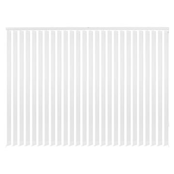 vidaXL Jaluzele verticale din material textil, 150 x 250 cm, alb