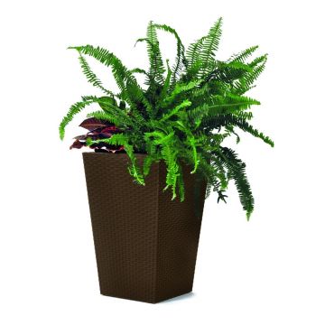 Ghiveci decorativ din plastic Rattan – Keter