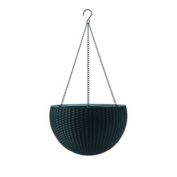 Ghiveci din plastic suspendat și de perete ø 35 cm Hangingsphere – Keter