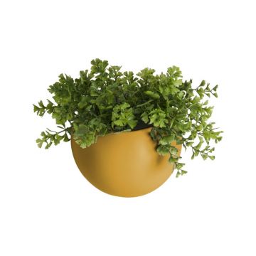 Ghiveci suspendat din ceramică PT LIVING Globe, galben ocru mat Ghiveci suspendat din ceramică PT LIVING Globe, galben ocru mat