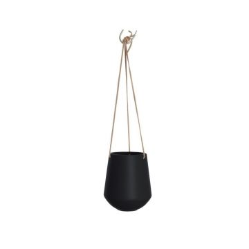 Ghiveci suspendat PT LIVING Skittle, ⌀ 13,5 cm, negru Ghiveci suspendat PT LIVING Skittle, ⌀ 13,5 cm, negru