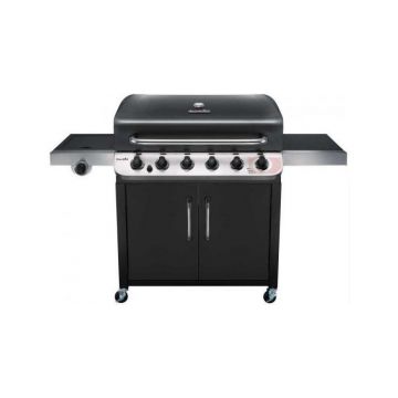 Gratar pe gaz Char-Broil Convective 640B XL, 6 arzatoare din inox, gratare din fonta 140847