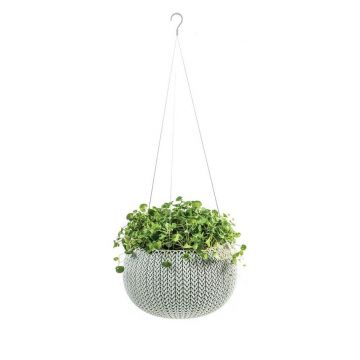 Ghiveci gri suspendat Keter Cozies S 3.2 L