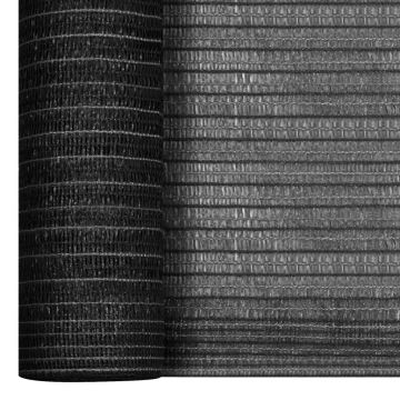 vidaXL Plasă pentru intimitate, antracit, 1,8x25 m, HDPE, 175 g/m²