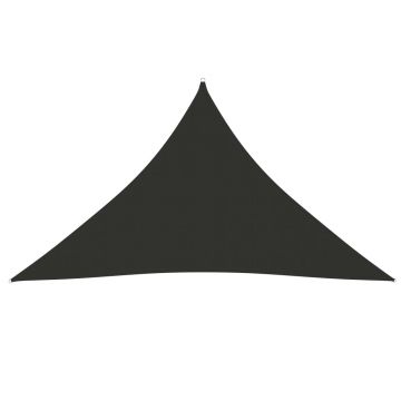 vidaXL Parasolar, antracit, 5x5x6 m, țesătură oxford, triunghiular