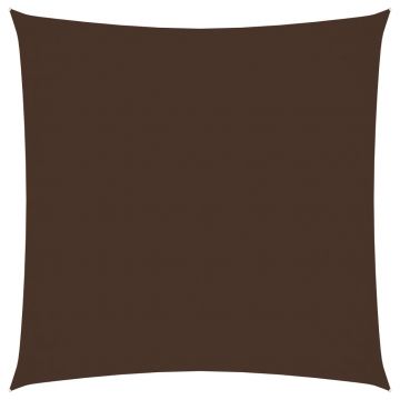 vidaXL Parasolar, maro, 4,5x4,5 m, țesătură oxford, pătrat
