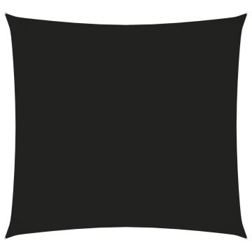 vidaXL Parasolar, negru, 2,5x2,5 m, țesătură oxford, pătrat