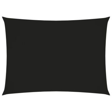 vidaXL Parasolar, negru, 2,5x4 m, țesătură oxford, dreptunghiular vidaXL Parasolar, negru, 2,5x4 m, țesătură oxford, dreptunghiular