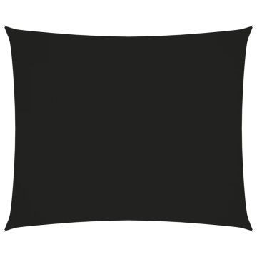 vidaXL Parasolar, negru, 3,5x4,5 m, țesătură oxford, dreptunghiular vidaXL Parasolar, negru, 3,5x4,5 m, țesătură oxford, dreptunghiular