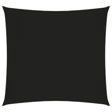 vidaXL Parasolar, negru, 3,6x3,6 m, țesătură oxford, pătrat