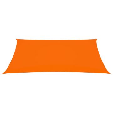 vidaXL Parasolar, portocaliu, 2x4 m, țesătură oxford, dreptunghiular