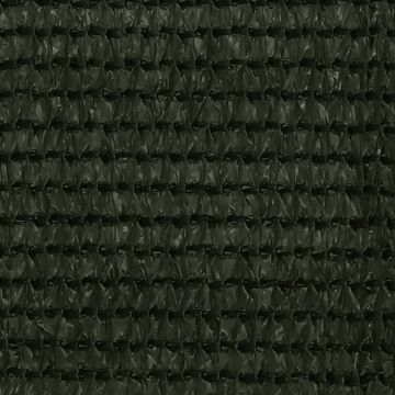 vidaXL Paravan pentru balcon, verde închis, 120x300 cm, HDPE