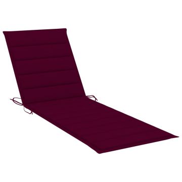 vidaXL Șezlong de grădină cu masă și pernă, lemn de pin tratat vidaXL Șezlong de grădină cu masă și pernă, lemn de pin tratat
