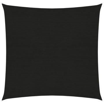 vidaXL Pânză parasolar, negru, 2,5 x 3 m, HDPE, 160 g/m² vidaXL Pânză parasolar, negru, 2,5 x 3 m, HDPE, 160 g/m²
