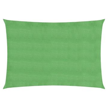 vidaXL Pânză parasolar, verde deschis, 2,5x4 m, HDPE, 160 g/m² vidaXL Pânză parasolar, verde deschis, 2,5x4 m, HDPE, 160 g/m²