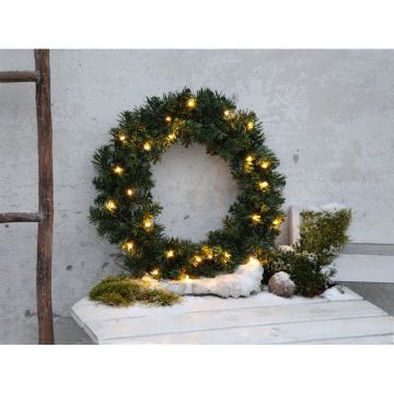 Coroniță luminoasă cu LED Star Trading Alaska, ⌀ 50 cm