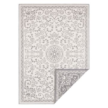 Covor adecvat pentru exterior NORTHRUGS Leyte, 160 x 230 cm, gri-crem