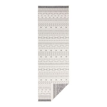 Covor adecvat pentru exterior NORTHRUGS Twin Supreme Mismo, 350 x 80 cm, gri-crem