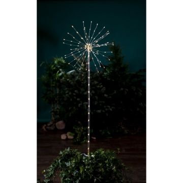 Decorațiune luminoasă reîncărcabilă pentru exterior Star Trading Outdoor Firework Anathe, înălțime 100 cm