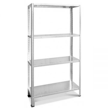 Raft de depozitare din metal galvanizat-cu 4 standuri