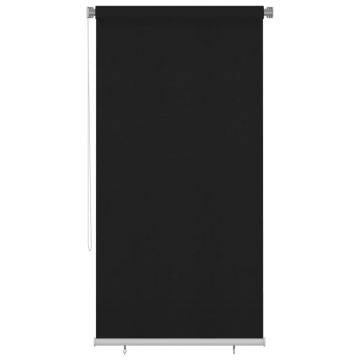 vidaXL Jaluzea de exterior, 120 x 230 cm, negru