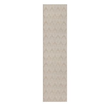 Covor tip traversă de exterior Flair Rugs Seed, 60 x 230 cm, bej