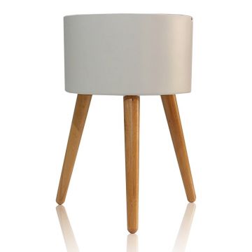 Ghiveci cu auto-udare Tomasucci Calla, ø 33 cm, alb