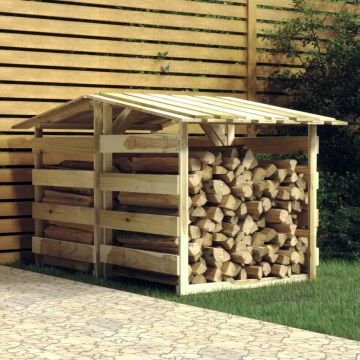 vidaXL Pergole cu acoperiș, 2 buc., 100x90x100 cm, lemn de pin tratat