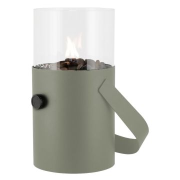 Lampă cu gaz Cosi Original, înălțime 30 cm, verde olive