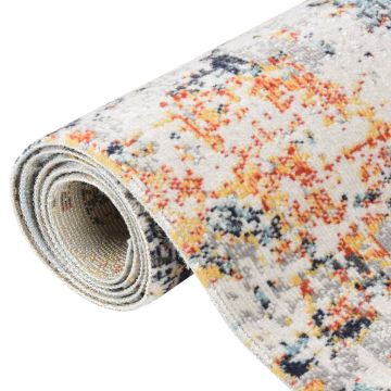 vidaXL Covor de exterior din țesătură plată, multicolor, 80x250 cm vidaXL Covor de exterior din țesătură plată, multicolor, 80x250 cm