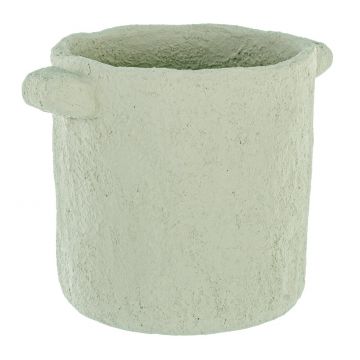 Ghiveci, Ercolano Basin, Bizzotto, 22x16.5x16.5 cm, ciment, verde