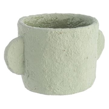 Ghiveci, Ercolano Round, Bizzotto, 21x15x12.5 cm, ciment, verde