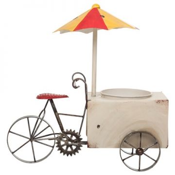 Ghiveci, Icecream Cart, Creaciones Meng, 34x16.5x37 cm, fonta