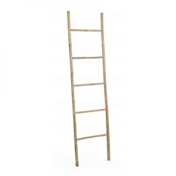 Scara decorativa pentru gradina, Joyce, Bizzotto, 45x3x170 cm, bambus