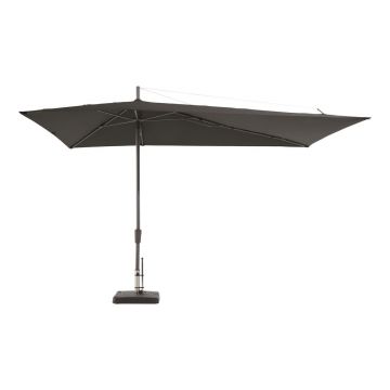 Umbrelă de soare gri 360x220 cm Asymetriq - Madison