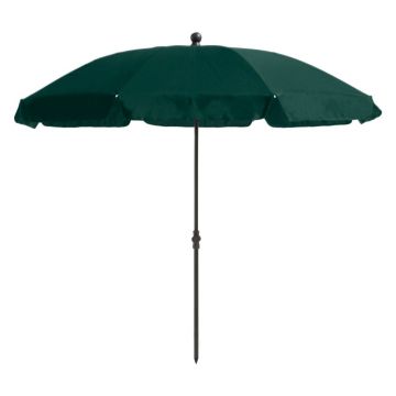 Umbrelă de soare verde ø 200 cm Las Palmas - Madison