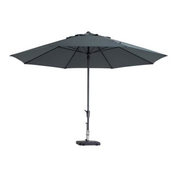 Umbrelă de soare gri ø 400 cm Timor - Madison