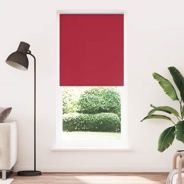 Jaluzea opacă rulabilă, 100 x 230 cm, roșu
