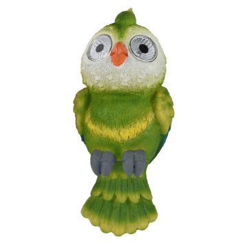 Lampa solara de gradina Parrot, H19 cm, verde